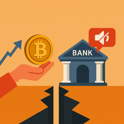 Gli investitori desiderano criptovalute, ma le banche dell’UE non ascoltano: un sondaggio rivela un divario significativo.